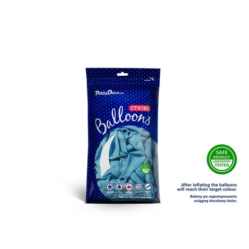 Extra erős pasztell világoskék mini lufik 12 cm – 100 darab Extra erős pasztell világoskék mini lufik 12 cm – 100 darab