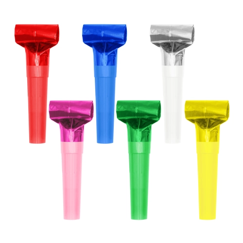 Šarene party zviždaljke, 6 kom