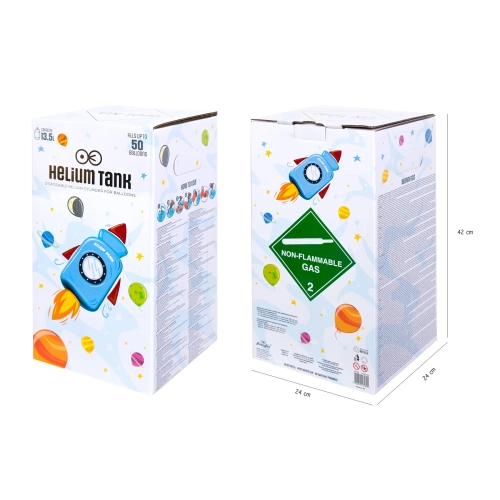 Butelie cu heliu, 50 baloane – heliu pentru umflarea baloanelor
