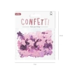 Fólia konfetti 15 g – rózsaszín babakocsik