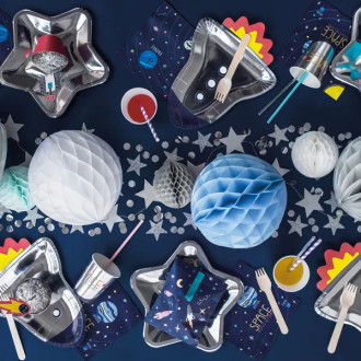 Foliasti konfeti 15 g, srebrni krogi