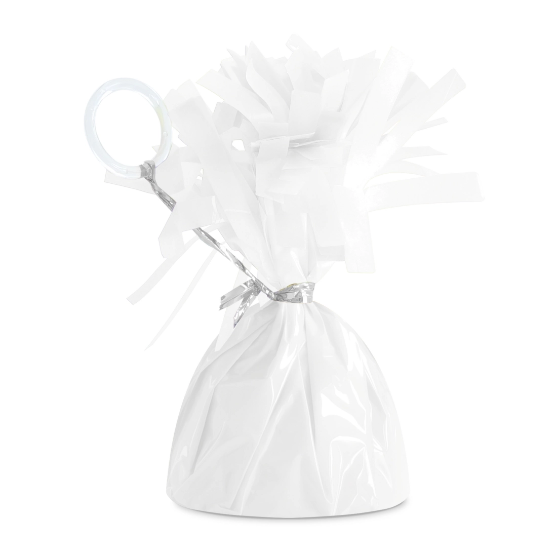 Greutate folie pentru baloane - albă