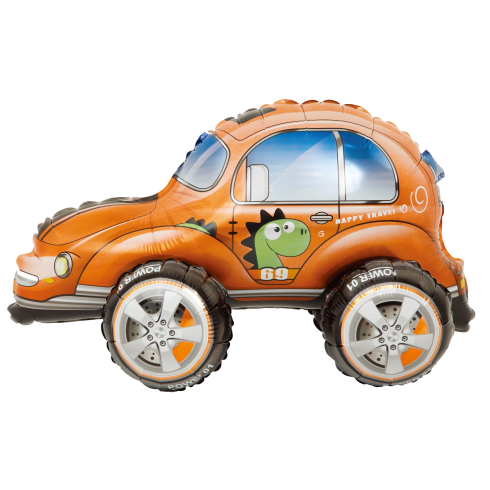 4D fólia lufi VW Bogár – narancssárga, 57×38 cm 4D fólia lufi VW Bogár – narancssárga, 57×38 cm