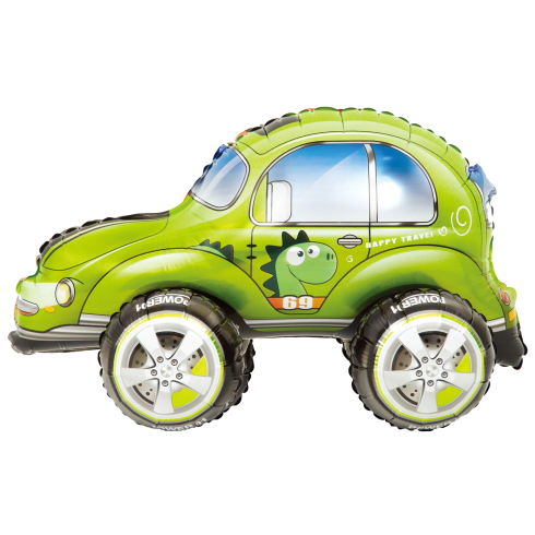 4D fólia lufi VW Bogár – zöld, 57×38 cm 4D fólia lufi VW Bogár – zöld, 57×38 cm