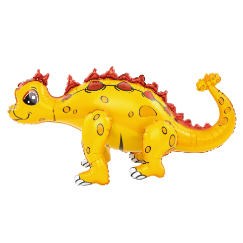 Ankylosaurus fólia lufi, sárga, 73×36 cm Ankylosaurus fólia lufi, sárga, 73×36 cm
