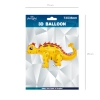 Balon din folie Ankylosaurus galben 73x36 cm