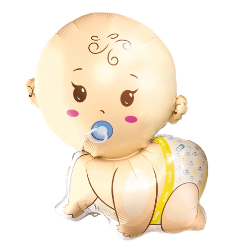 Balon folie Bebeluș băiețel, 65 x 77 cm
