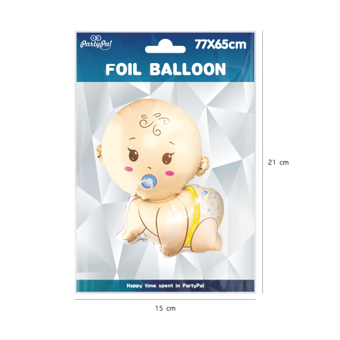 Fólia lufi Baba fiú, 65 x 77 cm Fólia lufi Baba fiú, 65 x 77 cm
