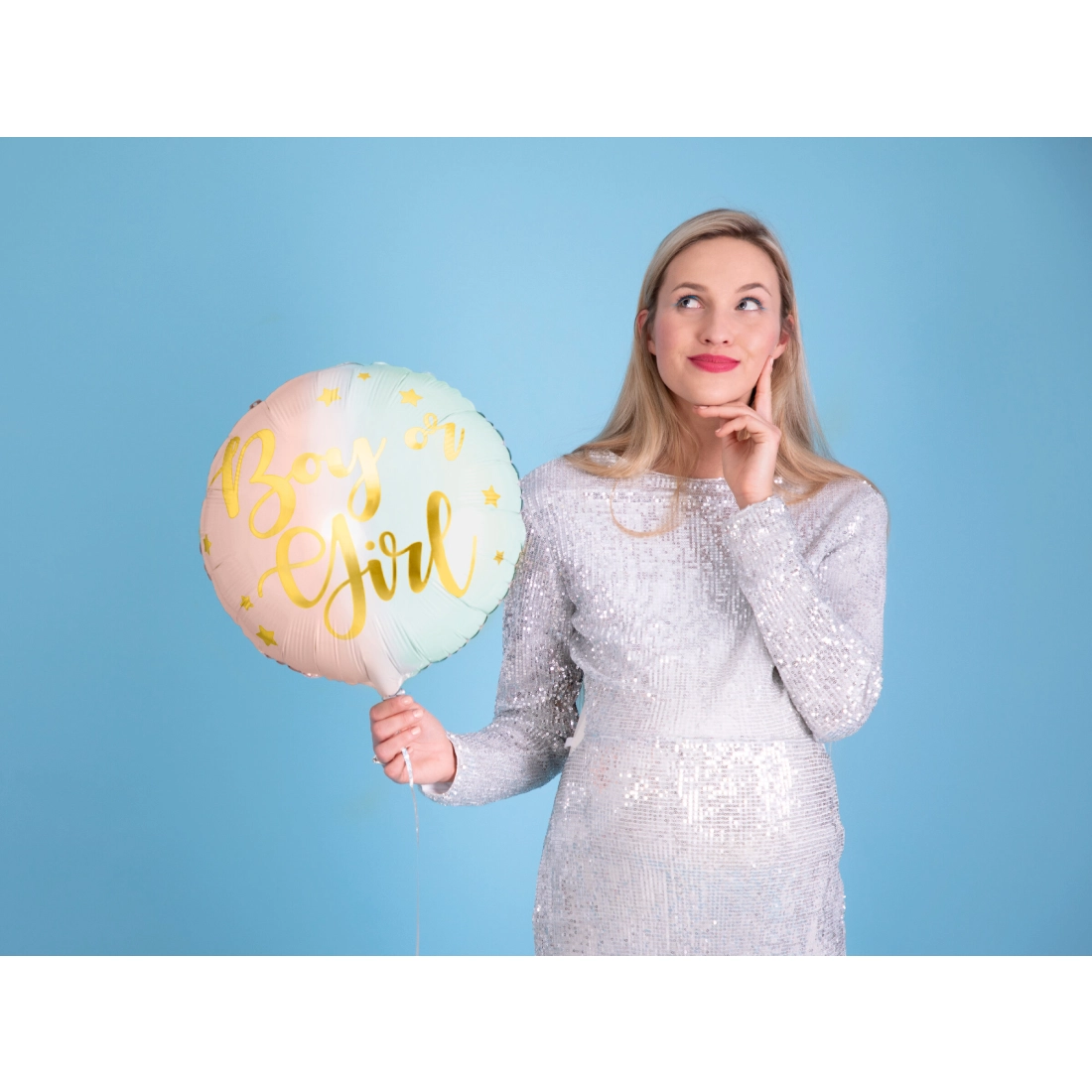 Balon folie Boy or Girl, 35 cm