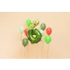 Balon folie cifră 6 Țestoasă 75x96 cm