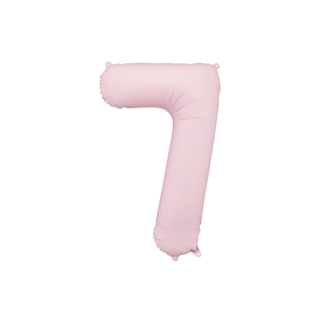 Balon folie cifră 7, roz deschis, mat, 86 cm – pentru petrecere