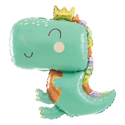 Fólia lufi Dino koronával 74 x 90 cm Fólia lufi Dino koronával 74 x 90 cm