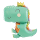 Fólia lufi Dino koronával 74 x 90 cm Fólia lufi Dino koronával 74 x 90 cm