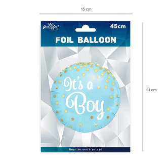 Folijski balon It's a boy, 45 cm