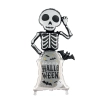 Fólia lufi Csontváz a sírkövön Halloween 58×120,5 cm