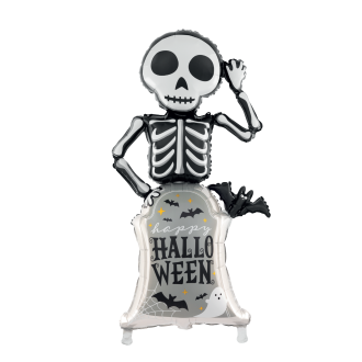 Folijski balon Kostko na nagrobniku Halloween 58 × 120,5 cm