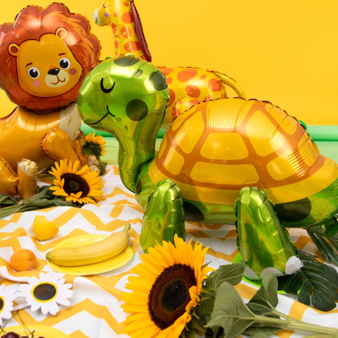 Balon din folie Leu, 53 x 54 cm