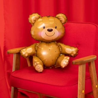 Fóliový balón Medvedík 60x64 cm Fóliový balón Medvedík 60x64 cm