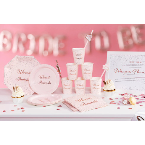 Fólia lufi felirat Bride to Be rózsaarany Fólia lufi felirat Bride to Be rózsaarany