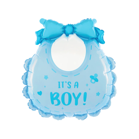 Fólia lufi Babakendő “It’s a boy”, 53 x 62 cm Fólia lufi Babakendő “It’s a boy”, 53 x 62 cm