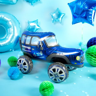 Folijski balon Policijski avto 65 × 38 cm