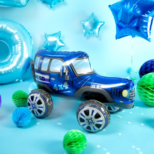 Fóliový balón Policajné auto 65x38cm