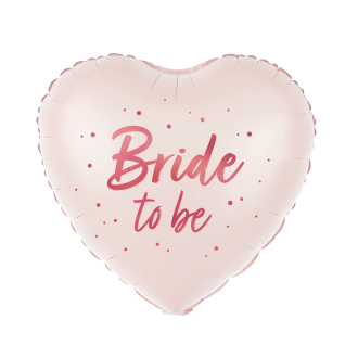 Folijski balon Srce Bride to be, 45 cm