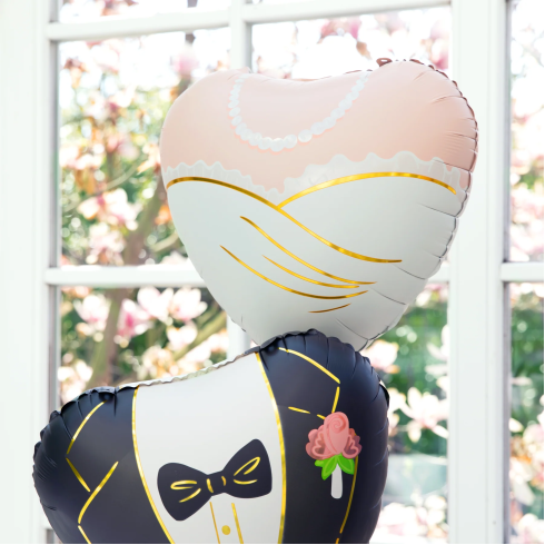 Fólia lufi szív „Menyasszony” – 45 cm Fólia lufi szív „Menyasszony” – 45 cm