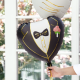 Fóliový balón srdce Ženích - 45 cm