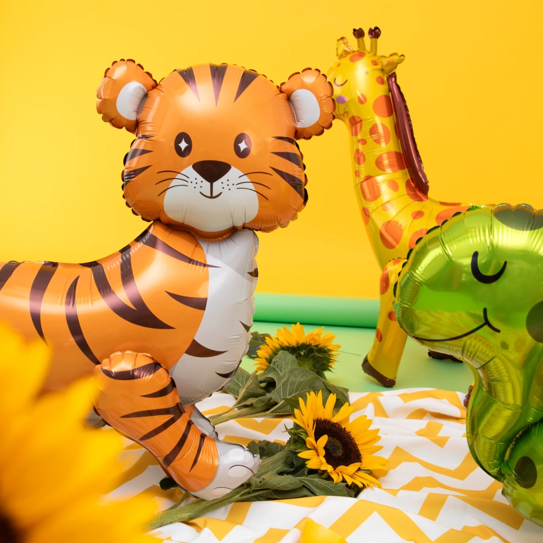 Balon folie Tiger, 58 x 56 cm