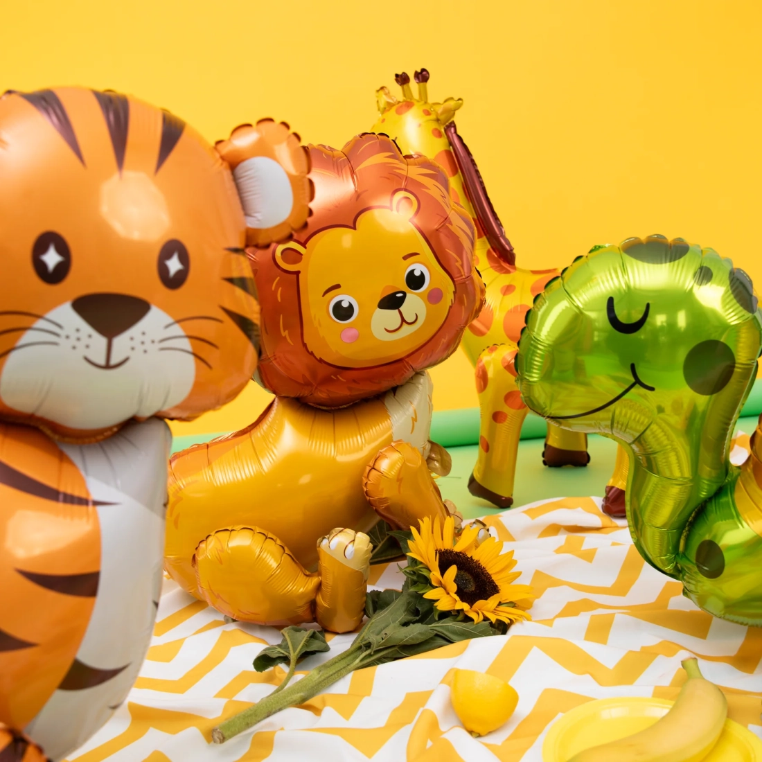 Balon folie Tiger, 58 x 56 cm