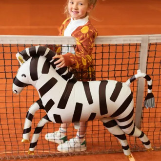 Folijski balon Zebra, 115 x 85 cm