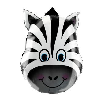 Folijski balon Zebra 26 x 35 cm