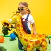 Balon folie Giraffe, 69 x 71 cm