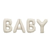 Baloan din folie Baby 90 cm - bej