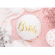 Fólia lufi Bride fehér, 45 cm, arany felirattal