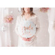 Fólia lufi Bride to be – 45 cm, fehér, Nejlénybúcsúra