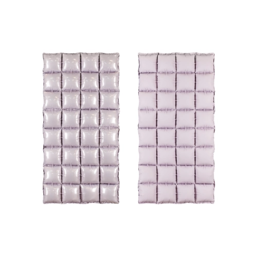 Draperie din baloane din folie, dublă față, mov 55x110 cm – efect mat și lucios