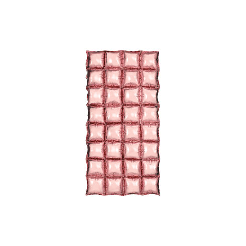 Fólia lufi függöny rózsaarany, fényes, 72x143 cm – party dekoráció