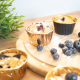 Formičky na muffiny v ružovozlatej farbe – 20 ks