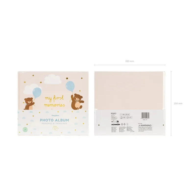Album foto Medvedík My first Memories, 50 pagini