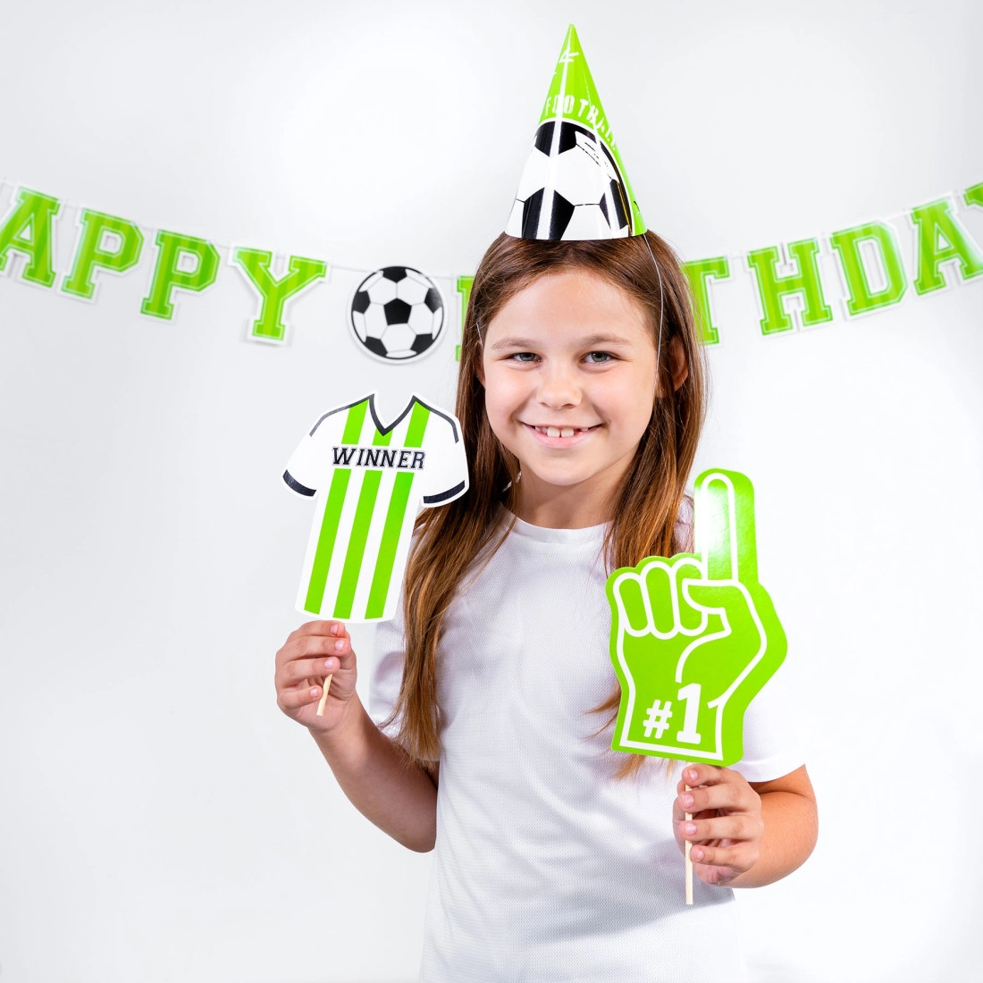 Futball fotó kellékek, 9 db