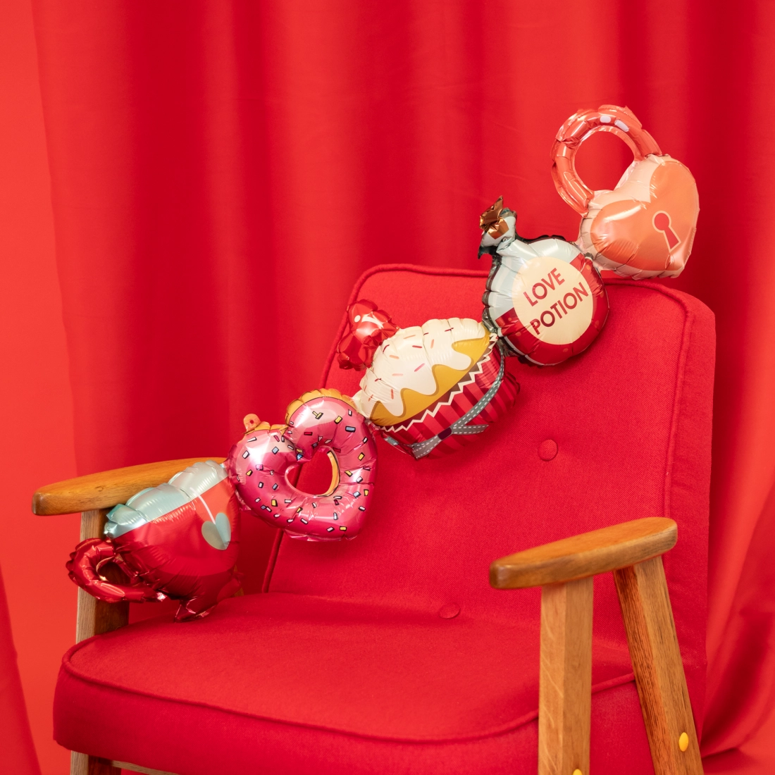 Lufis girland Édes Szerelem Valentin 101×27,5 cm