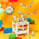 Girlanda Happy Birthday Stavebnice 180x16cm