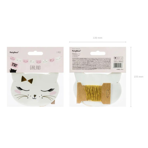 Girlanda Mačkice 140 cm