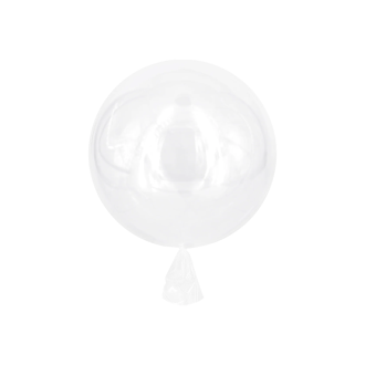 Okrogli Bobo balon, prozoren 20 cm