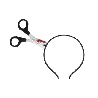 Halloween fejpánt Olló 22x17 cm