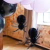 Halloween függő dekorációk – pókok, fekete, 2 db