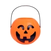 Coș din plastic pentru dulciuri de Halloween în formă de dovleac