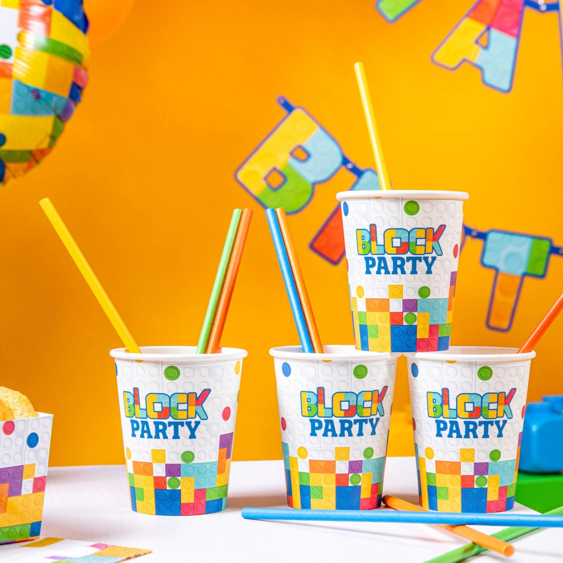 Építőkocka bögre 220 ml, 6 db